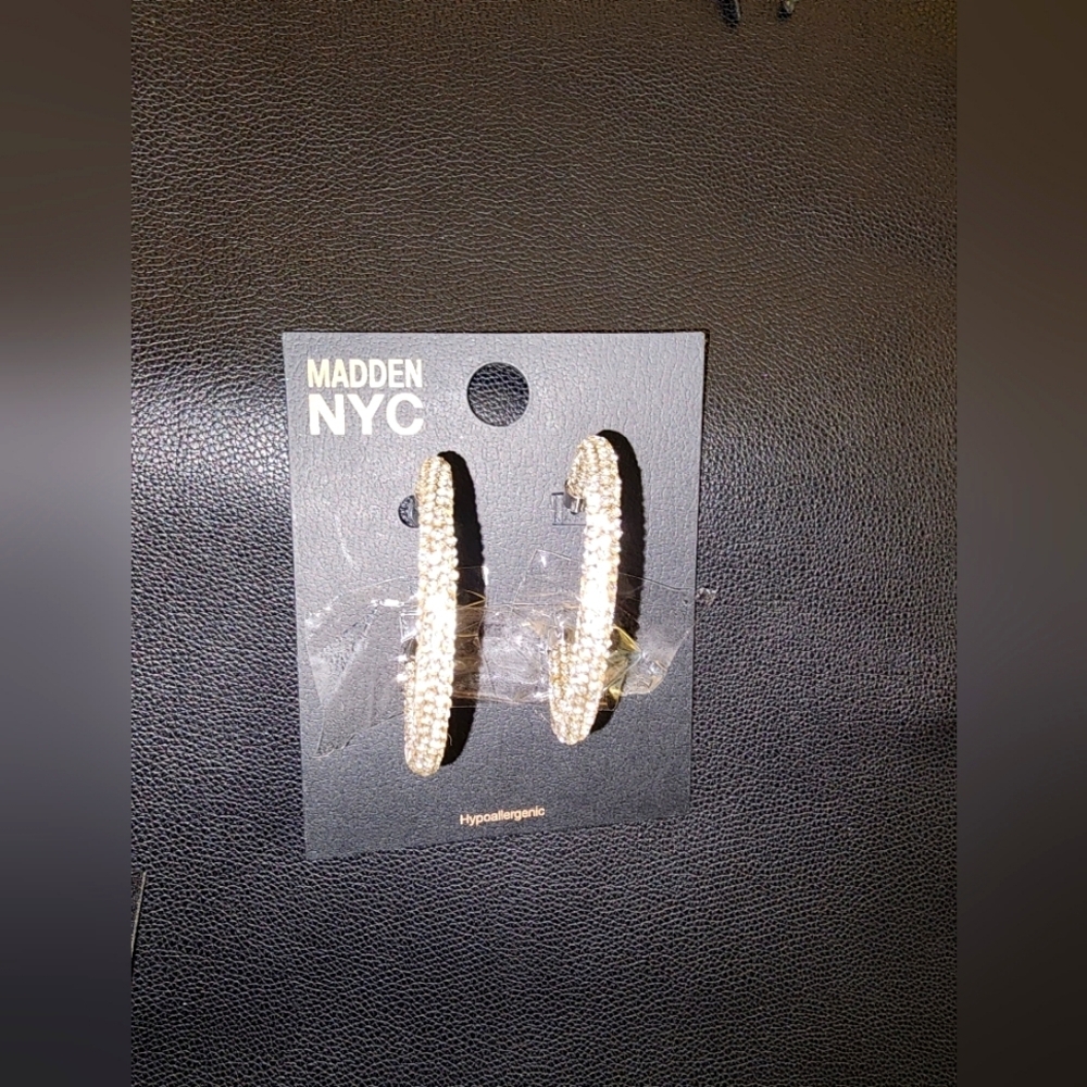 Studded Hoop Earrings